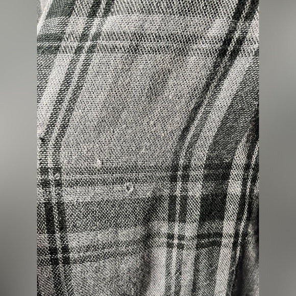 Vintage Havana Flannel Styled Distressed Top - Picture 8 of 8